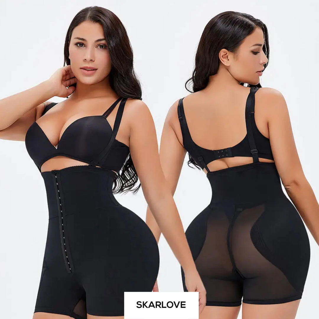 GLUTES LIFTING OPEN BUST BODYSUIT
