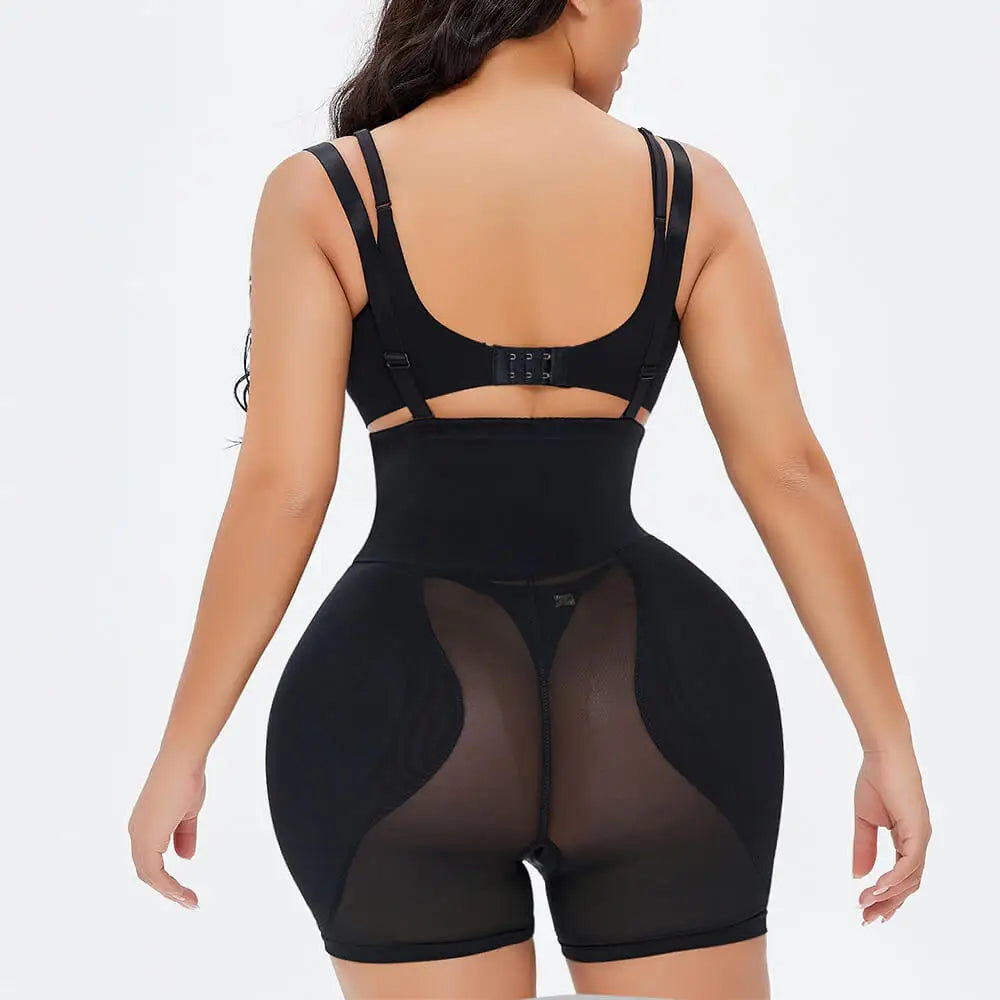 GLUTES LIFTING OPEN BUST BODYSUIT